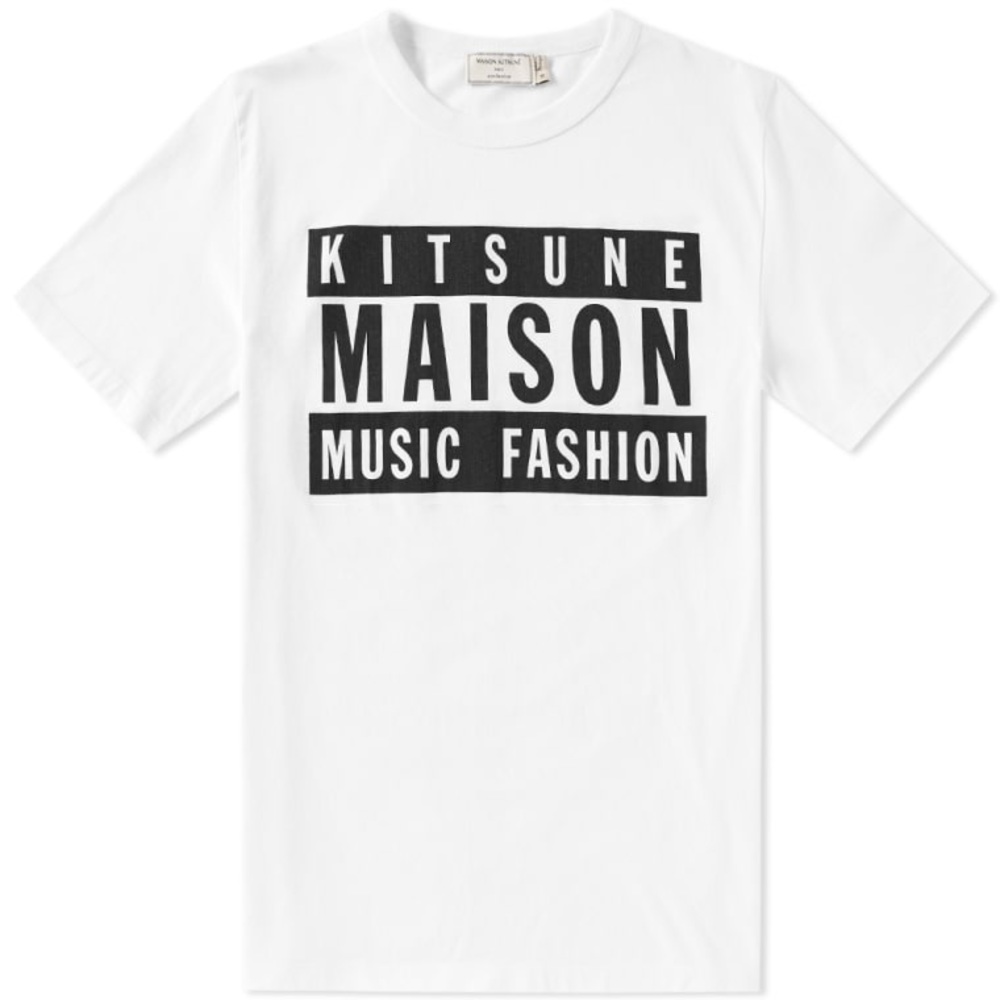 Maison Kitsuné Music Fashion T-Shirt